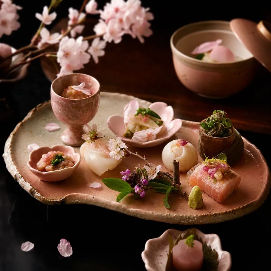 春の懐石「桜花」